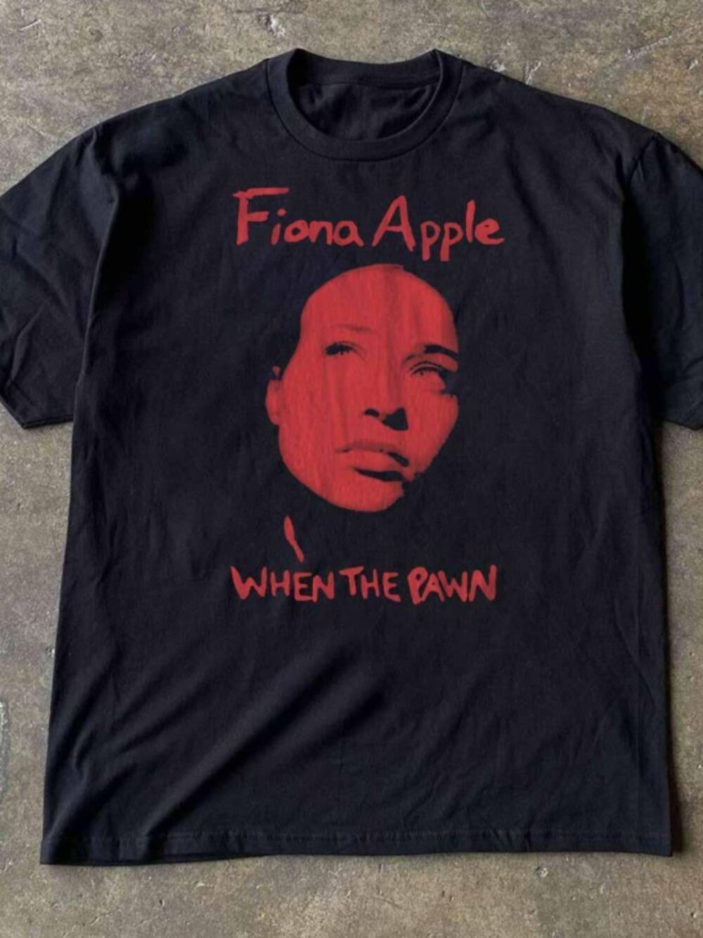 Fiona Apple When The Pawn graphic T-shirt